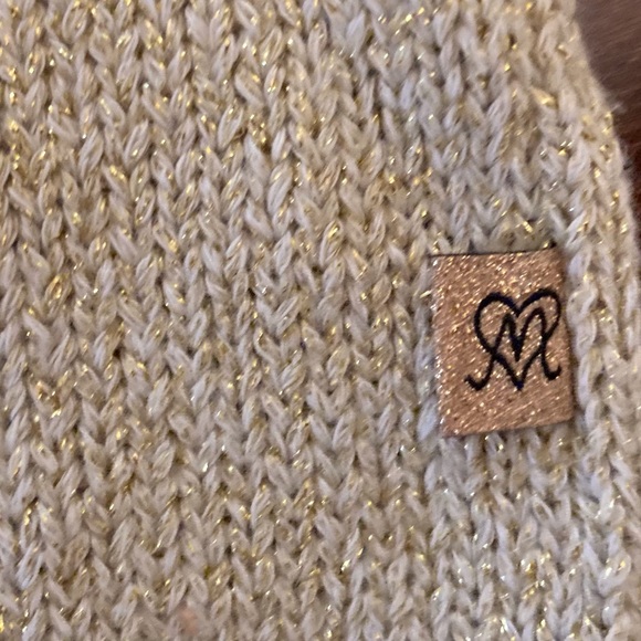 NWOT Girls Sparkly Mexx Sweater - Picture 3 of 3